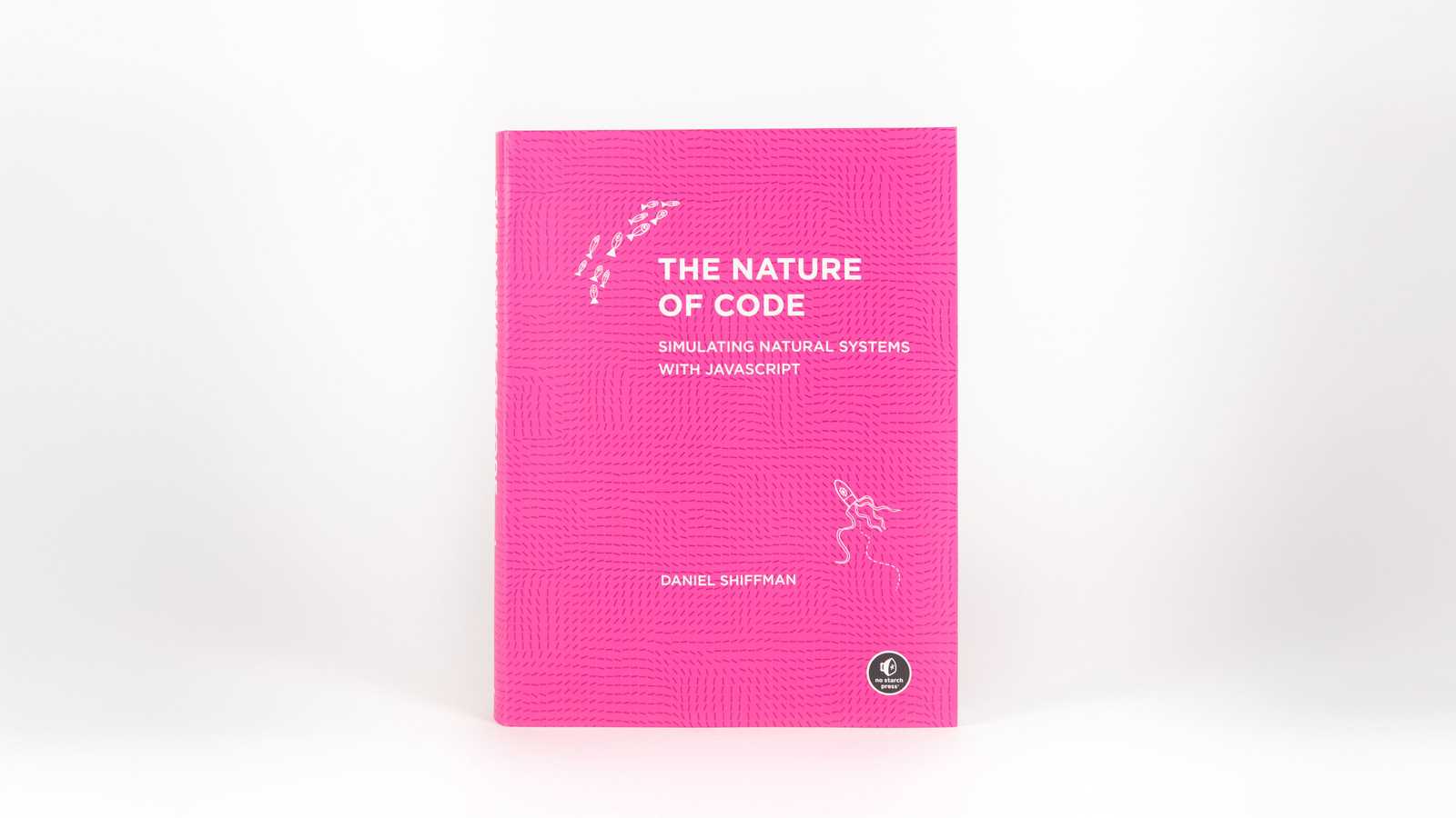 nature of code book cover on the front