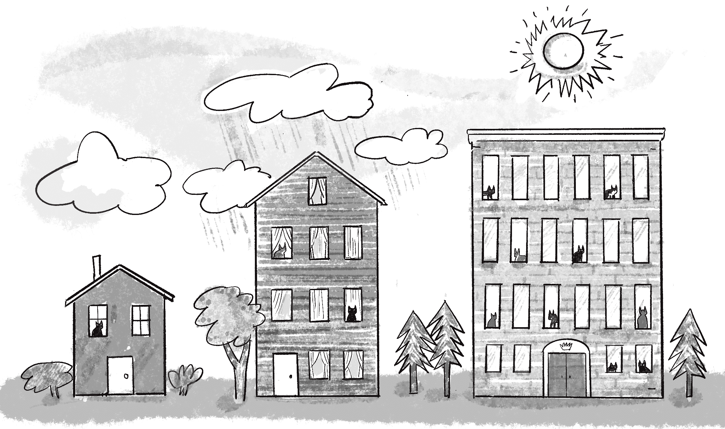 Figure 10.16: Factors like weather and the size and occupancy of a home can influence its daily electricity usage.
